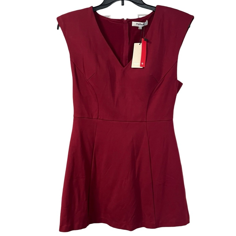 NWT Popilush Shapewear Professional Convertible Mini‎ Dress Red Size XL